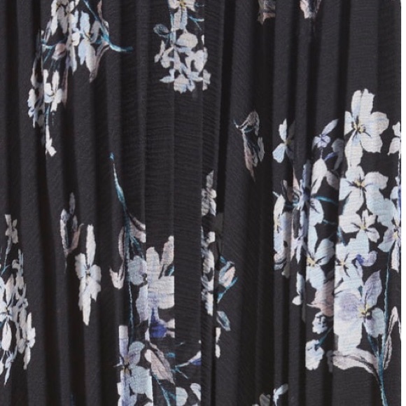 Rebecca Taylor - Pleated Hydrangea Skirt - Picture 5 of 6